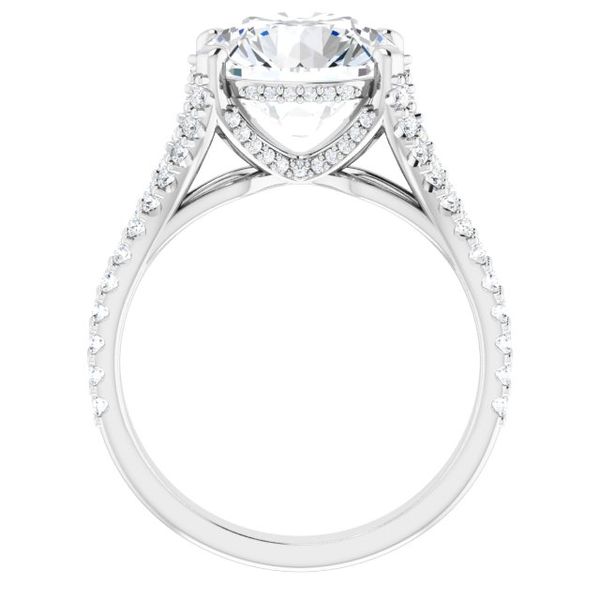 Cathedral Engagement Ring Image 2 Mark Jewellers La Crosse, WI
