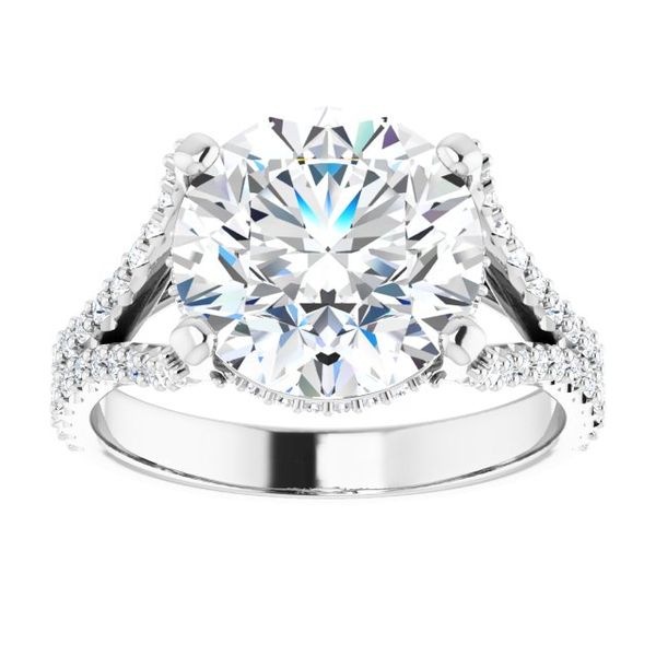 Cathedral Engagement Ring Image 3 Jewel Smiths Oklahoma City, OK