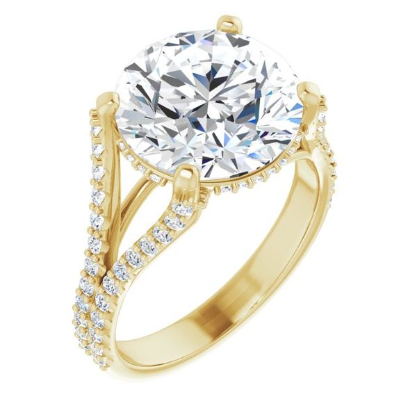 Cathedral Engagement Ring Minor Jewelry Inc. Nashville, TN