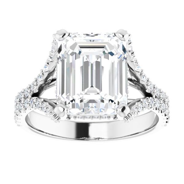 Cathedral Engagement Ring Image 3 Jewel Smiths Oklahoma City, OK