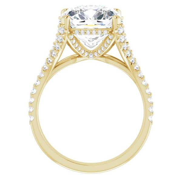 Cathedral Engagement Ring Image 2 Jewel Smiths Oklahoma City, OK