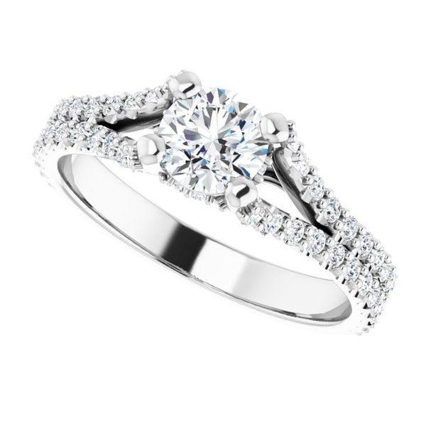 Cathedral Halo Split Shank Princess Diamond Engagement Ring GIA F VS1  1.62Ctw | eBay