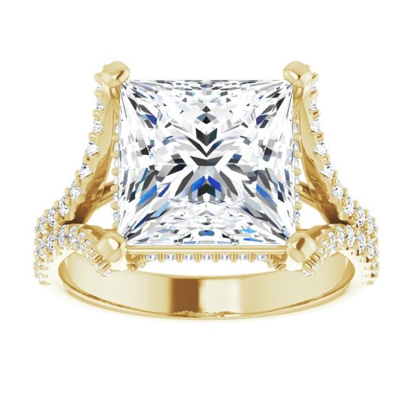Cathedral Engagement Ring Image 3 LeeBrant Jewelry & Watch Co Sandy Springs, GA