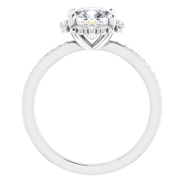 Halo-Style Engagement Ring Image 2 LeeBrant Jewelry & Watch Co Sandy Springs, GA