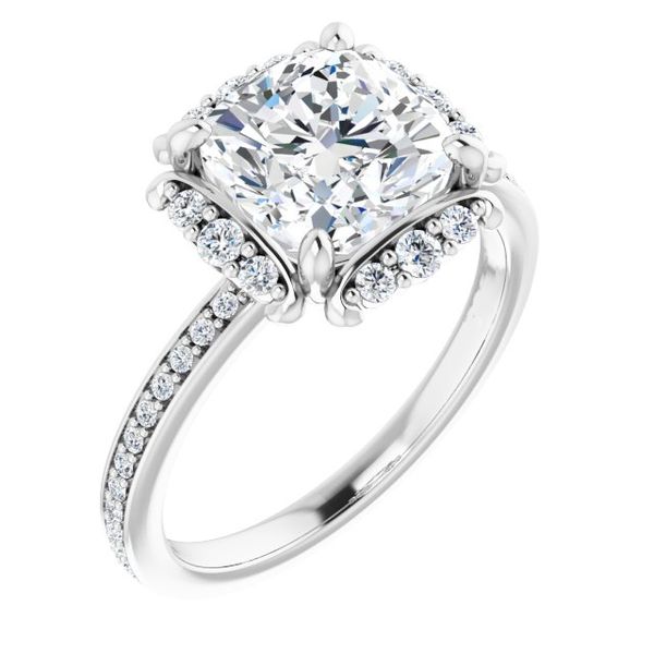 Halo-Style Engagement Ring L.I. Goldmine Smithtown, NY
