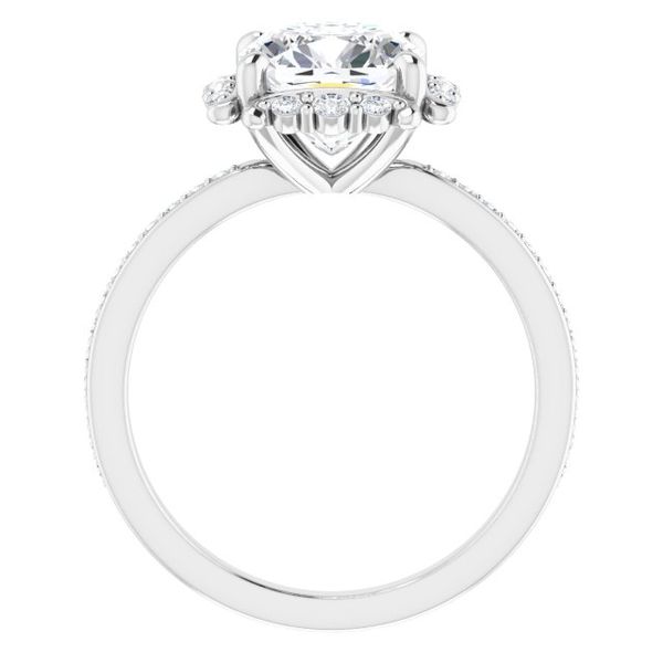 Halo-Style Engagement Ring Image 2 Victoria Jewellers REGINA, SK