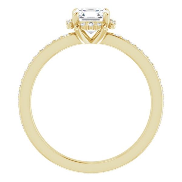 Halo-Style Engagement Ring Image 2 Puckett's Fine Jewelry Benton, KY
