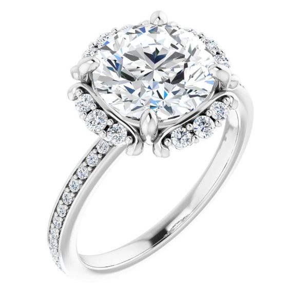 Halo-Style Engagement Ring Javeri Jewelers Inc Frisco, TX