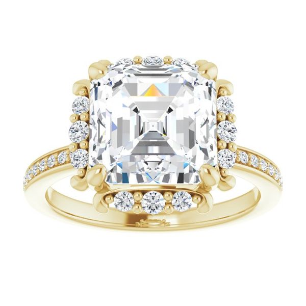 Halo-Style Engagement Ring Image 3 Mueller Jewelers Chisago City, MN