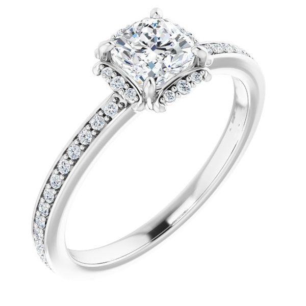 Halo-Style Engagement Ring Mueller Jewelers Chisago City, MN