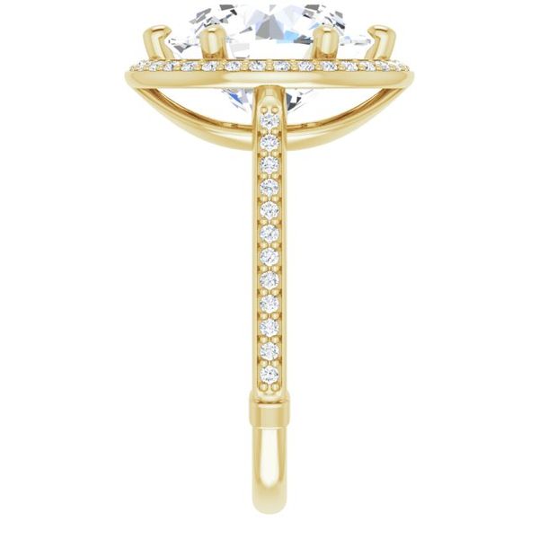 Halo-Style Engagement Ring Image 4 James Douglas Jewelers LLC Monroeville, PA