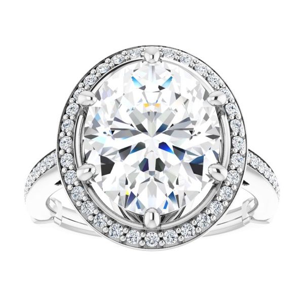Halo-Style Engagement Ring Image 3 J. Thomas Jewelers Rochester Hills, MI