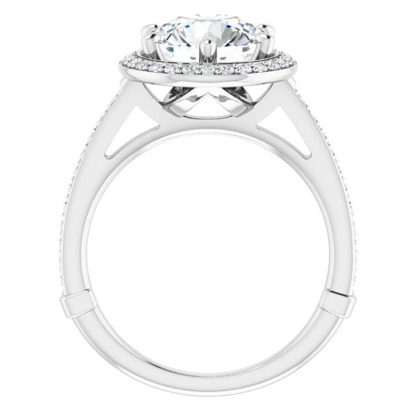Halo-Style Engagement Ring Image 2 J. Thomas Jewelers Rochester Hills, MI