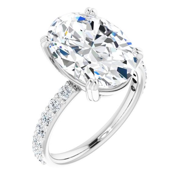 Accented Engagement Ring J. Thomas Jewelers Rochester Hills, MI