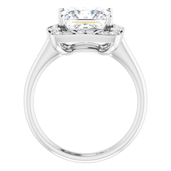 Vintage-Inspired Halo-Style Engagement Ring Image 2 Lester Martin Dresher, PA