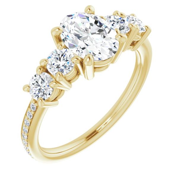 Five-Stone Engagement Ring Futer Bros Jewelers York, PA