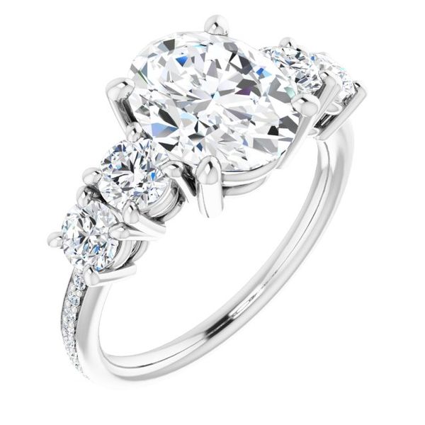 Five-Stone Engagement Ring Karadema Inc Orlando, FL