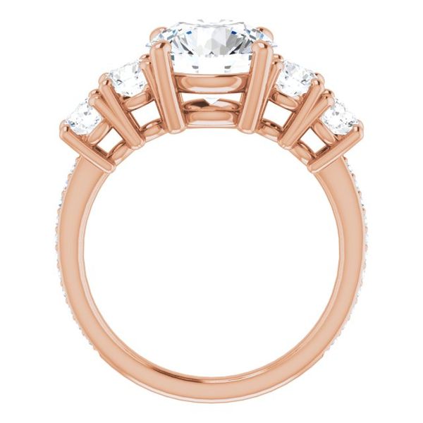 Five-Stone Engagement Ring Image 2 Karadema Inc Orlando, FL