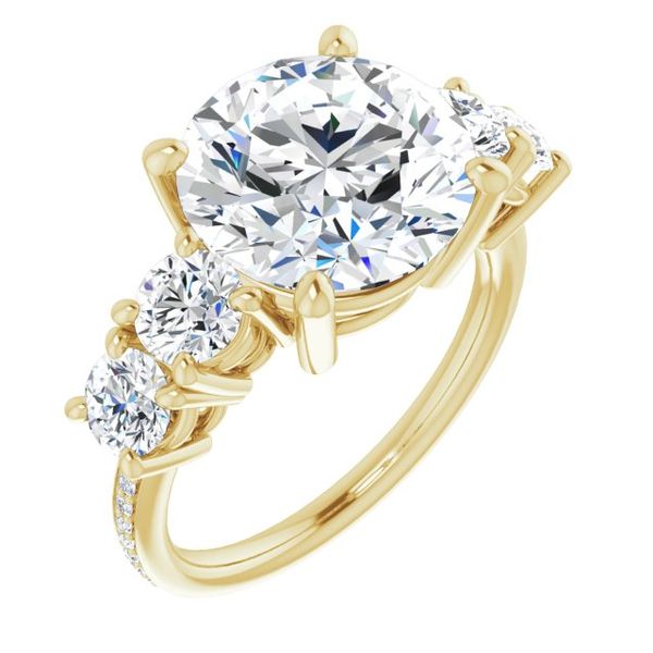 Five-Stone Engagement Ring Waddington Jewelers Bowling Green, OH