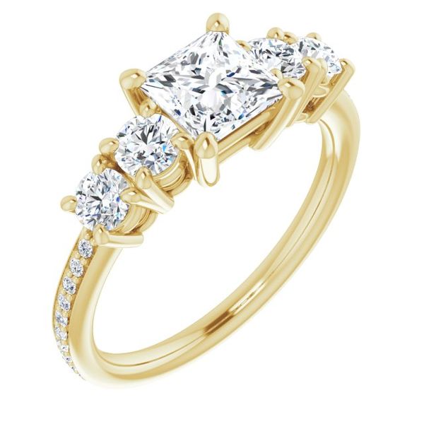 Five-Stone Engagement Ring Waddington Jewelers Bowling Green, OH