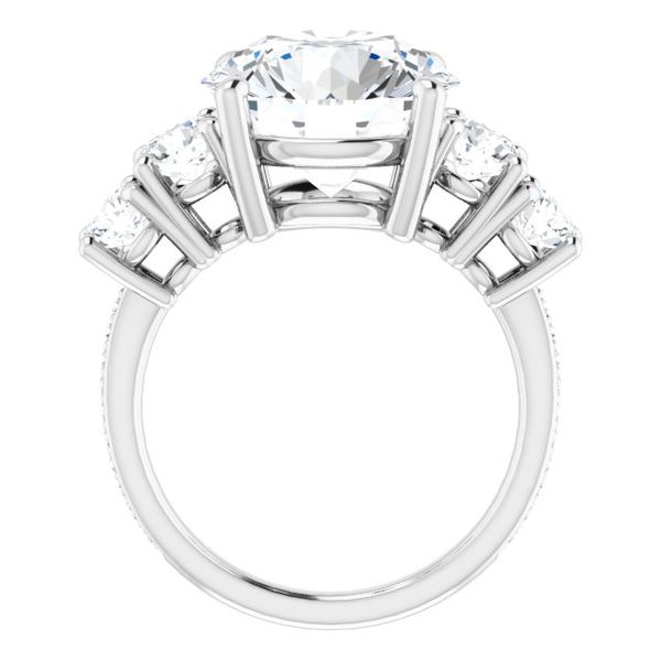 Five-Stone Engagement Ring Image 2 Waddington Jewelers Bowling Green, OH