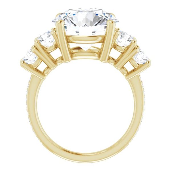 Five-Stone Engagement Ring Image 2 Waddington Jewelers Bowling Green, OH