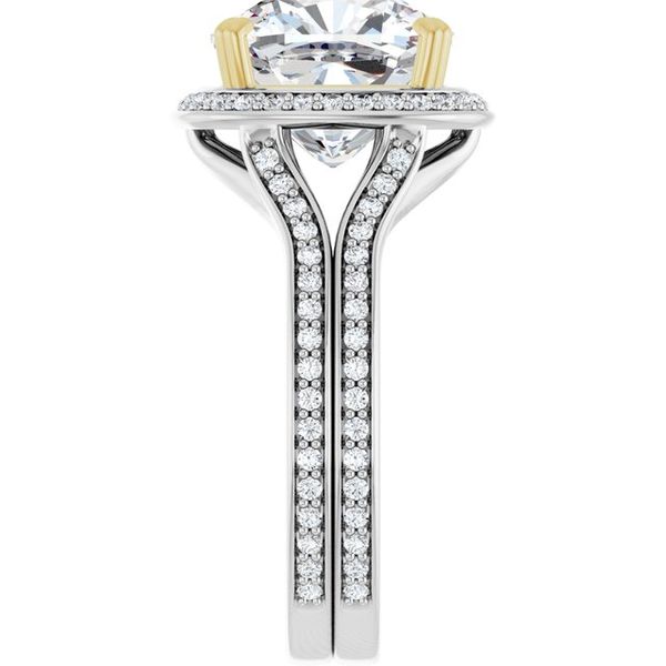 Halo-Style Engagement Ring Image 4 Hingham Jewelers Hingham, MA