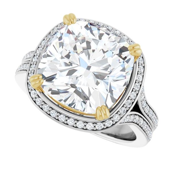 Halo-Style Engagement Ring Image 5 Hingham Jewelers Hingham, MA