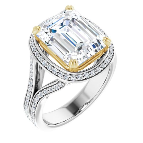 Halo-Style Engagement Ring Waddington Jewelers Bowling Green, OH