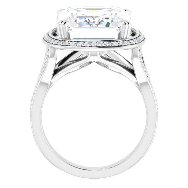 Halo-Style Engagement Ring Image 2 Mark Jewellers La Crosse, WI