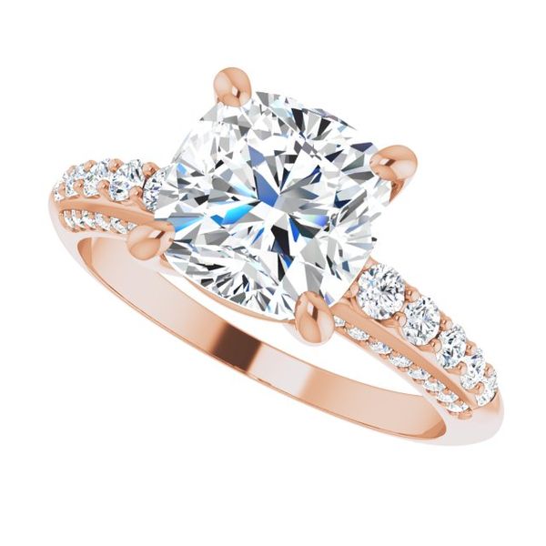 Accented Engagement Ring Image 5 Karadema Inc Orlando, FL