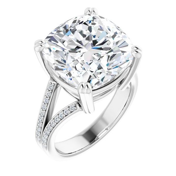 Accented Engagement Ring LeeBrant Jewelry & Watch Co Sandy Springs, GA