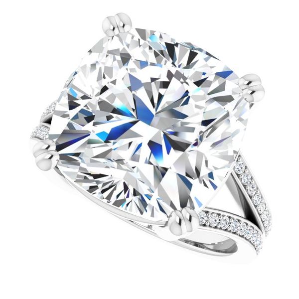 Accented Engagement Ring Image 5 Mark Jewellers La Crosse, WI
