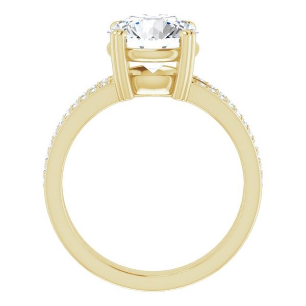 Accented Engagement Ring Image 2 Karadema Inc Orlando, FL