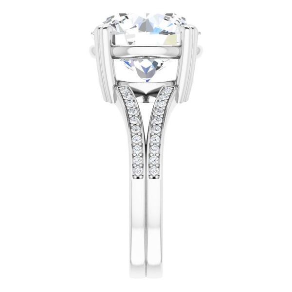 Accented Engagement Ring Image 4 Karadema Inc Orlando, FL
