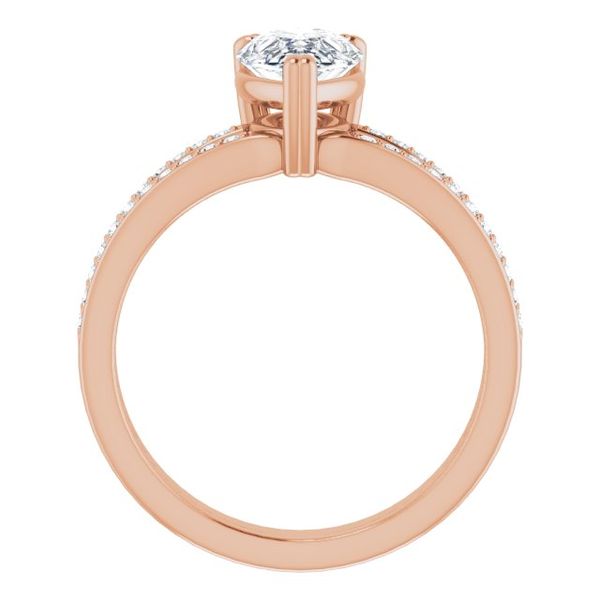 Accented Engagement Ring Image 2 Lake Oswego Jewelers Lake Oswego, OR