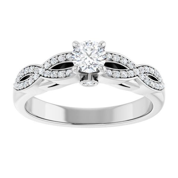 Fana Whimsical Diamond Engagement Ring S4170-18kt-Yellow | Castle Couture  Fine Jewelry | Manalapan, NJ