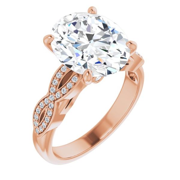 Infinity-Inspired Engagement Ring Karadema Inc Orlando, FL