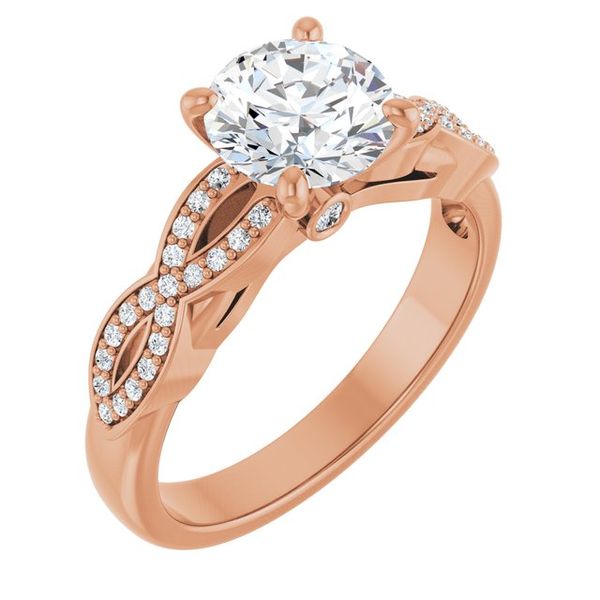 Infinity-Inspired Engagement Ring Karadema Inc Orlando, FL