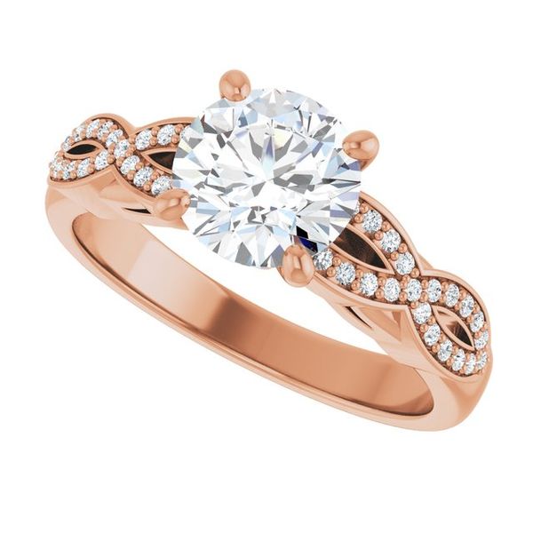 Infinity-Inspired Engagement Ring Image 5 Leitzel's Jewelry Myerstown, PA