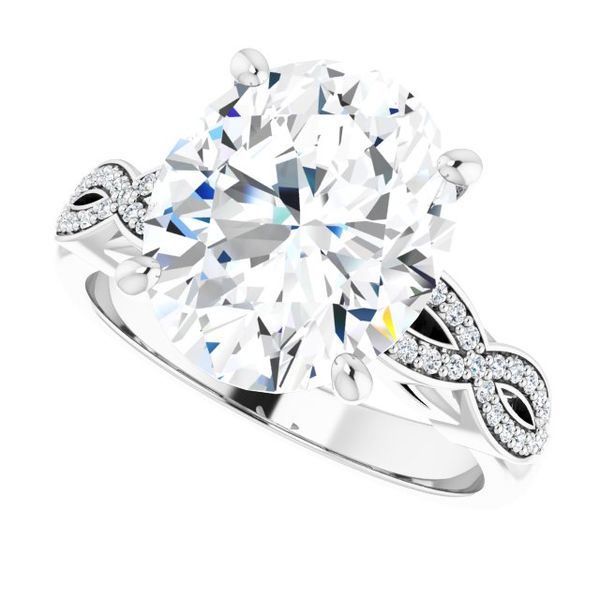 Infinity-Inspired Engagement Ring Image 5 Mark Jewellers La Crosse, WI