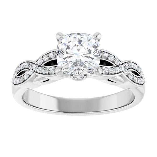 Infinity-Inspired Engagement Ring Image 3 Greenfield Jewelers Pittsburgh, PA