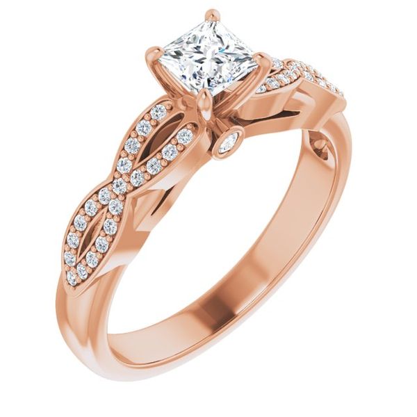 Infinity-Inspired Engagement Ring Hingham Jewelers Hingham, MA