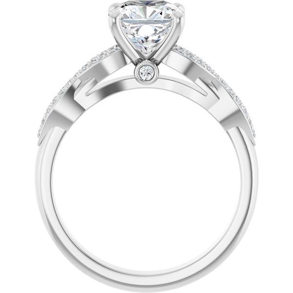 Infinity-Inspired Engagement Ring Image 2 Mark Jewellers La Crosse, WI