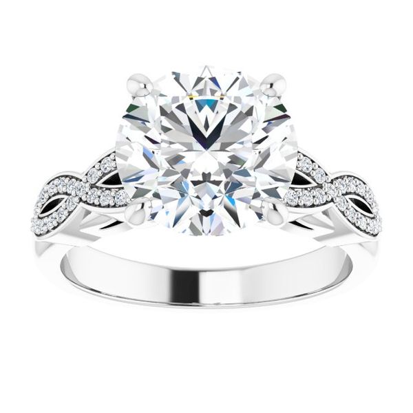 Infinity-Inspired Engagement Ring Image 3 Studio 107 Elk River, MN