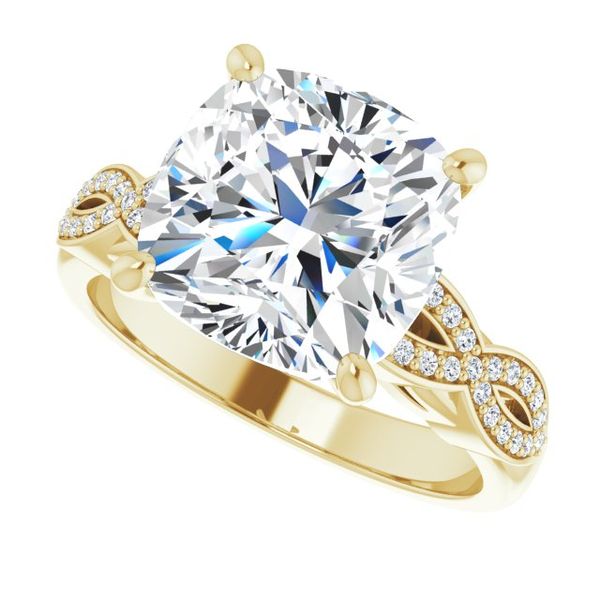 Infinity-Inspired Engagement Ring Image 5 Mark Jewellers La Crosse, WI