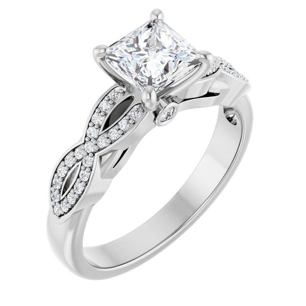 Infinity-Inspired Engagement Ring LeeBrant Jewelry & Watch Co Sandy Springs, GA