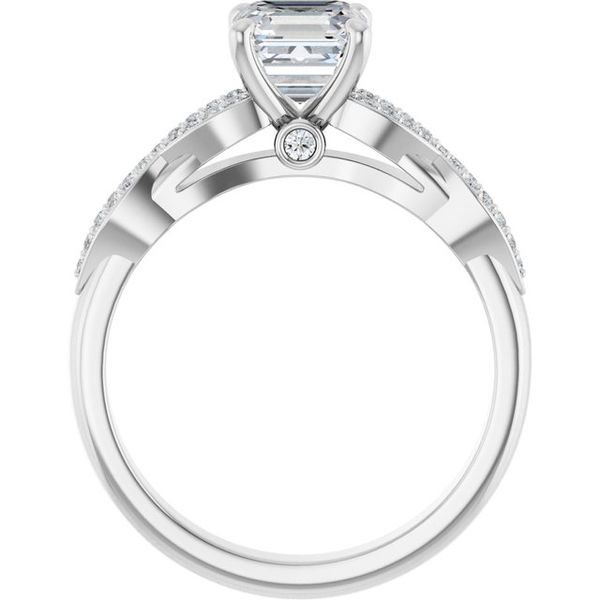 Infinity-Inspired Engagement Ring Image 2 Waddington Jewelers Bowling Green, OH