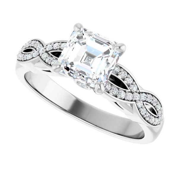 Infinity-Inspired Engagement Ring Image 5 Karadema Inc Orlando, FL