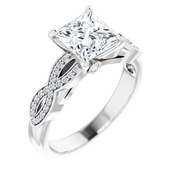 Infinity-Inspired Engagement Ring LeeBrant Jewelry & Watch Co Sandy Springs, GA